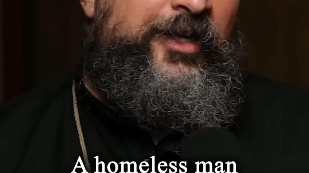 The story of the homeless man…