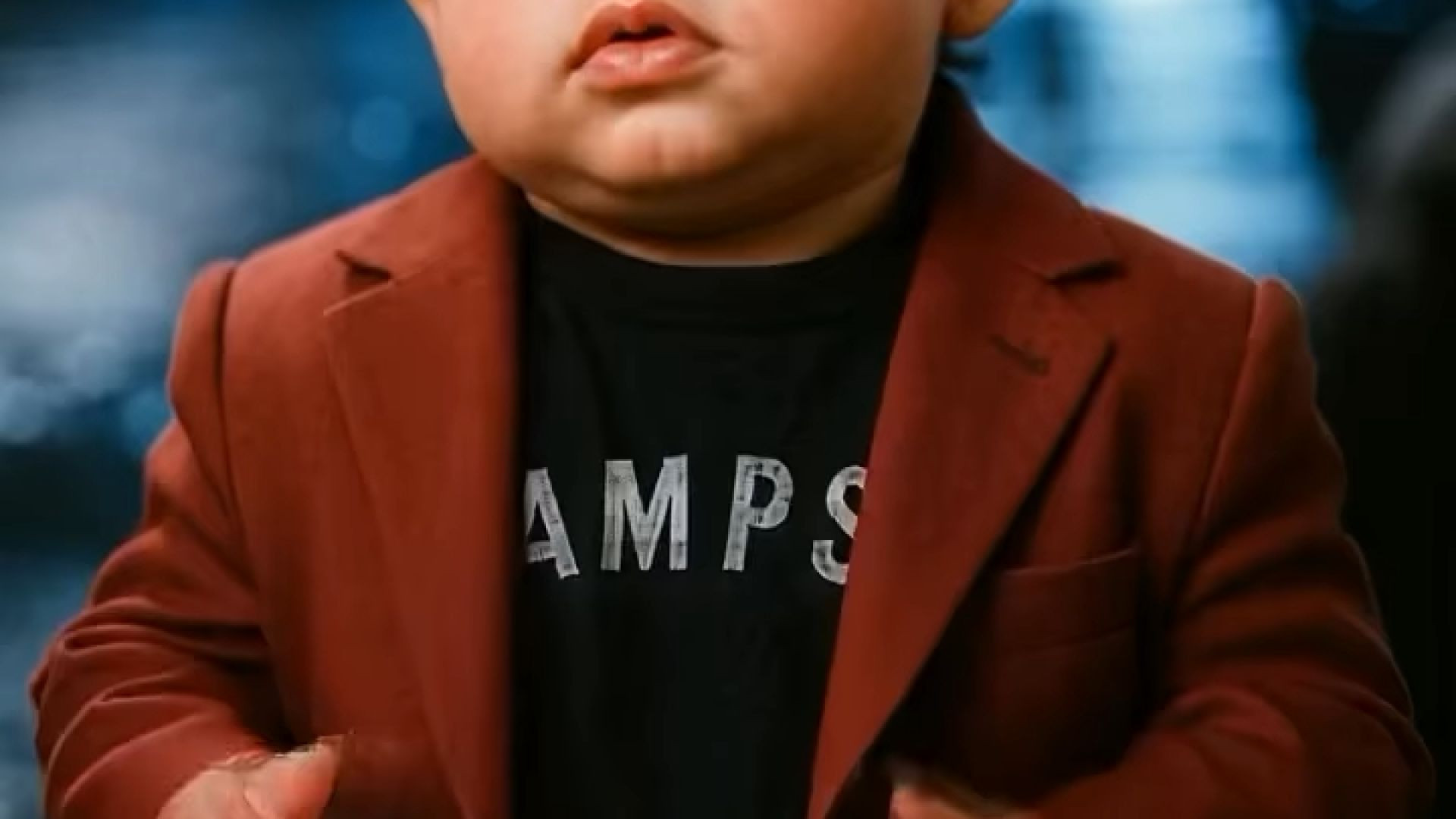 Grownups do that and that ain’t you!!👶🙏#funnybaby #rocky #silvesterstallone