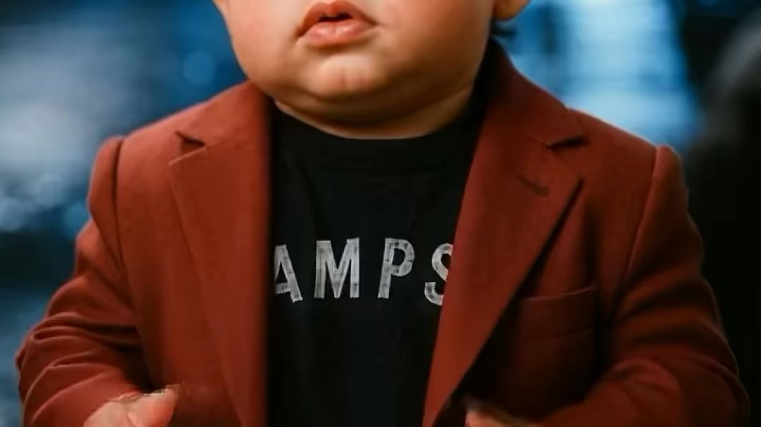 Grownups do that and that ain’t you!!👶🙏#funnybaby #rocky #silvesterstallone